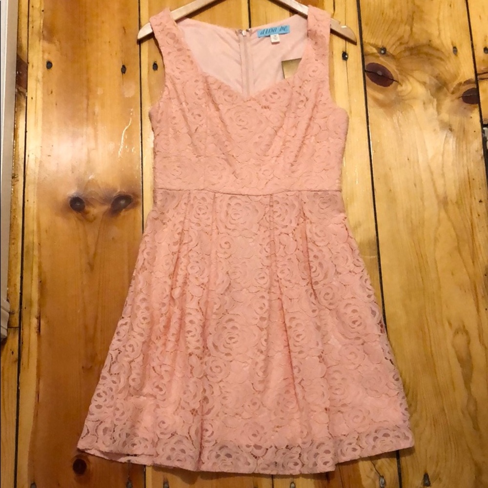 Pink Lace Dress